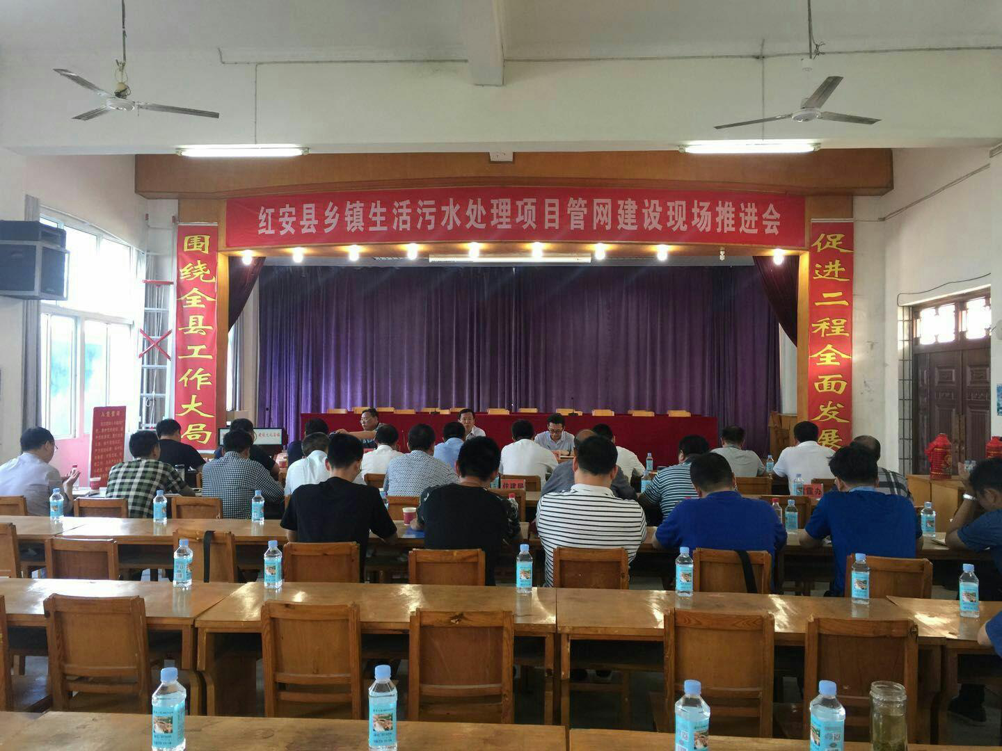 绿水青山长存 湖北红安稳步治理乡镇生活污水